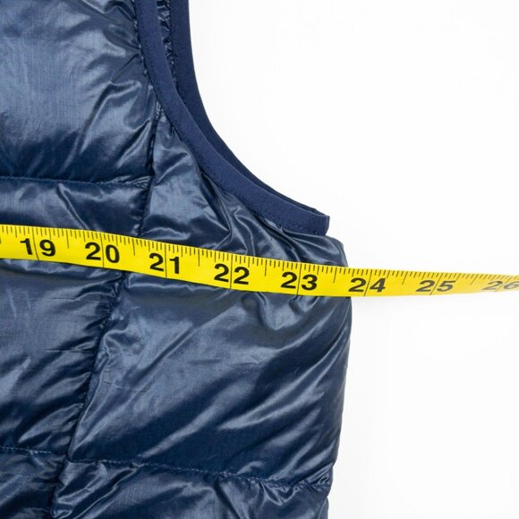 Montbell Superior Down Vest Mens XL Navy Blue Puffer Packable Insulated 2301218 - Picture 12 of 14